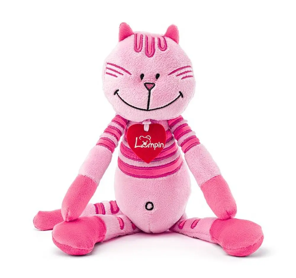 Lumpin - Kočka Rosalie růžová, 38cm