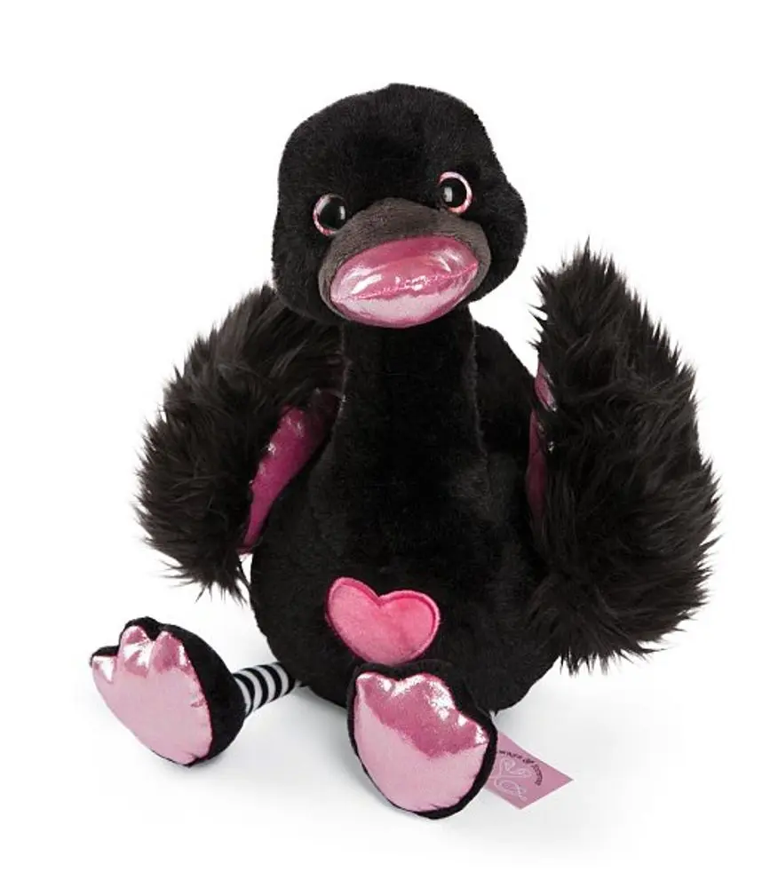NICI plyš Love Černá labuť 25cm