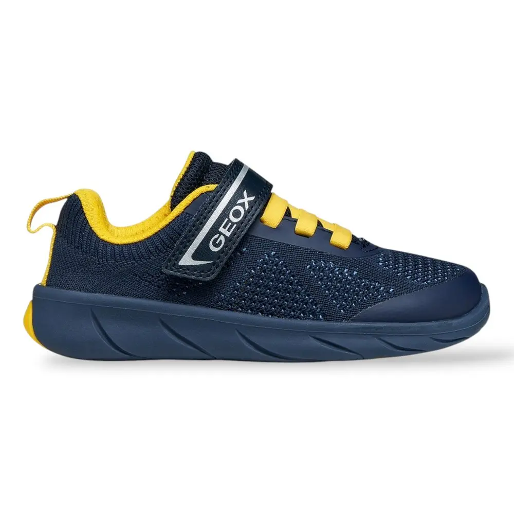 Tmavě modré chlapecké barefoot tenisky Geox Foot-run - 35