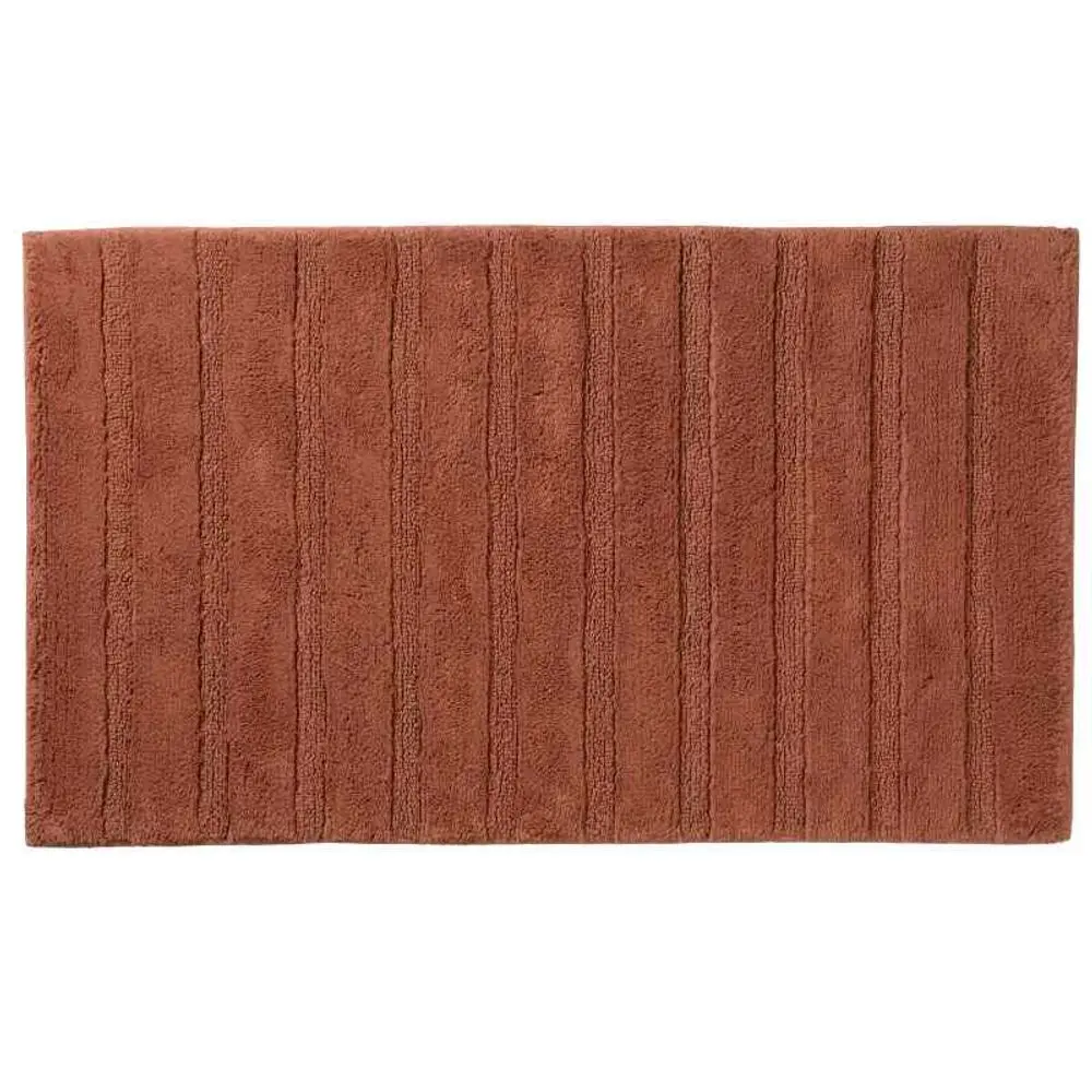 KELA Koupelnová předložka Megan 80x50 cm bavlna terra KL-23589