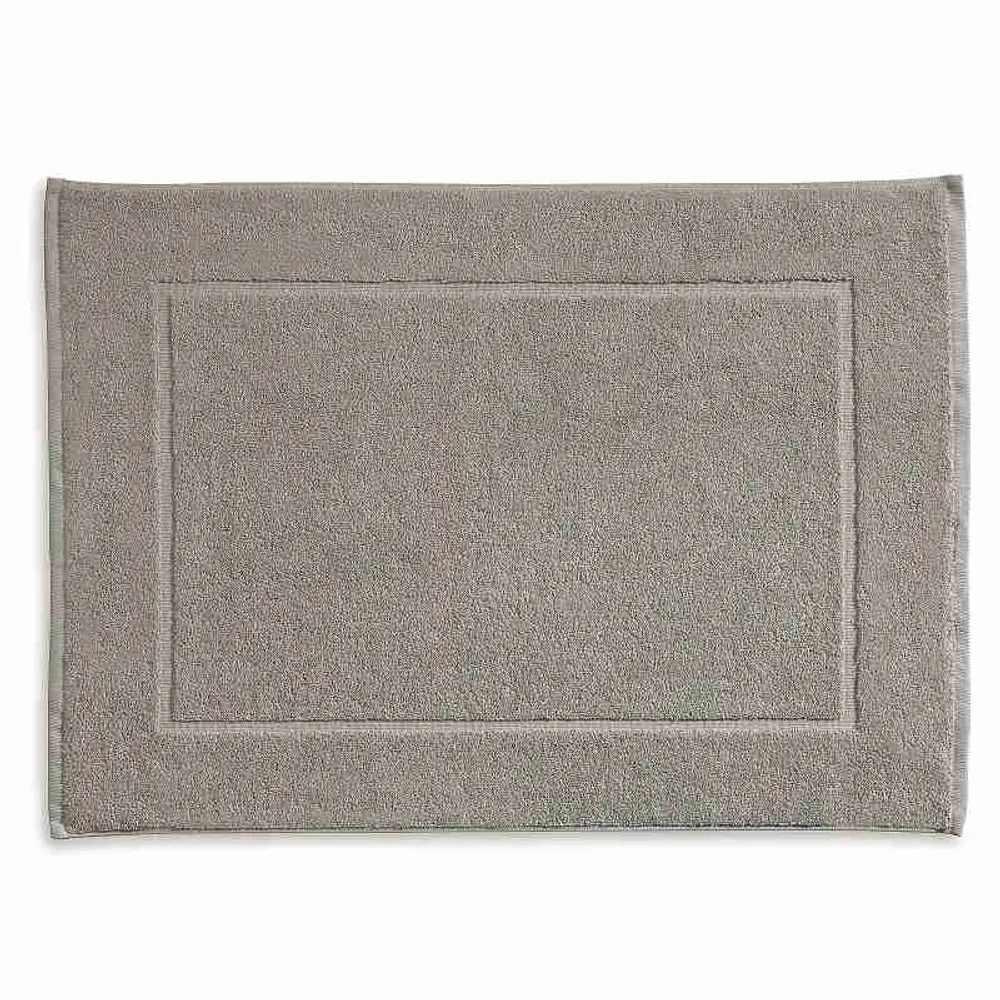 KELA Koupelnová předložka Ladessa 70x50 cm bavlna stříbrno-šedá KL-23485