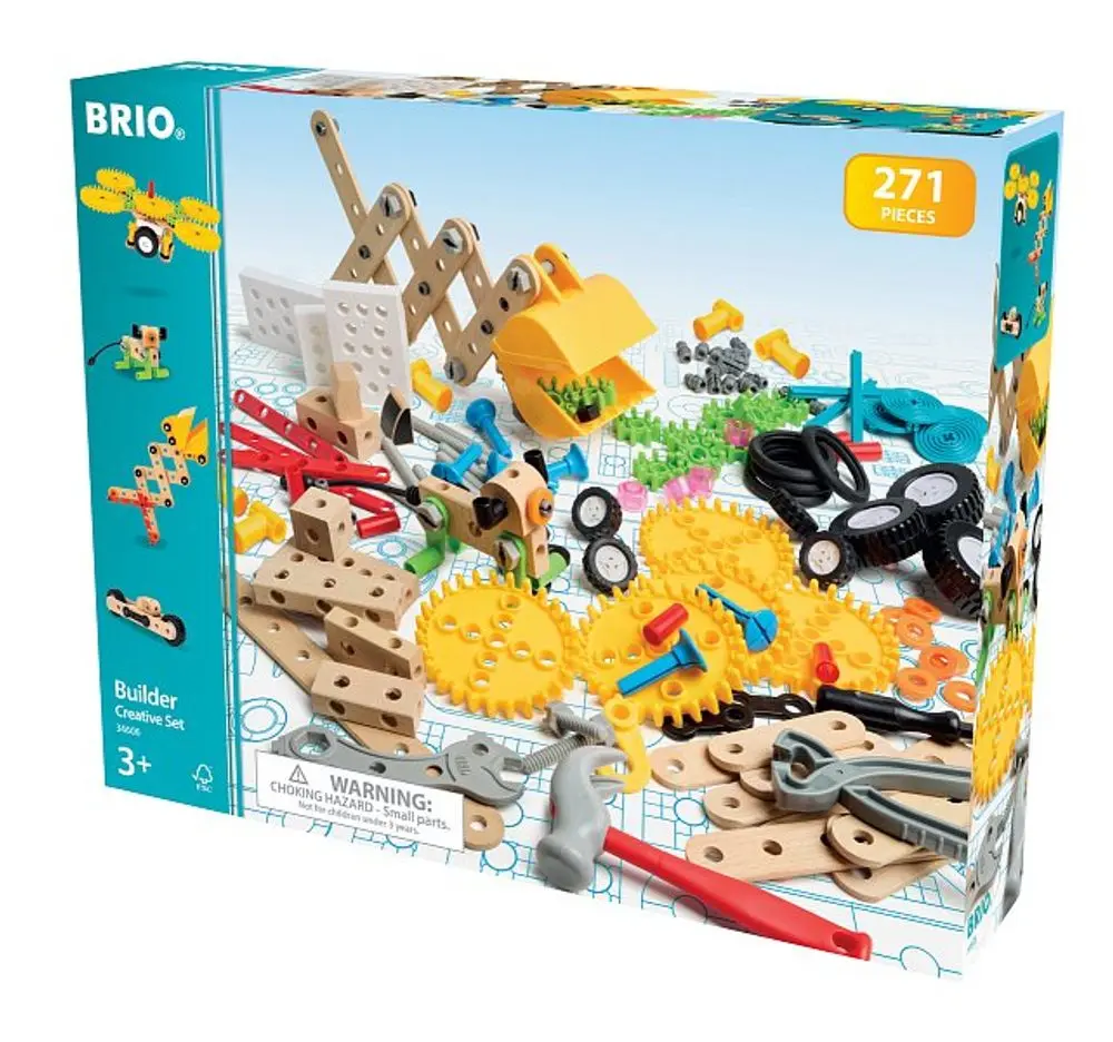 Brio builder 34606 stavebnice kreativní sada 271 dílů