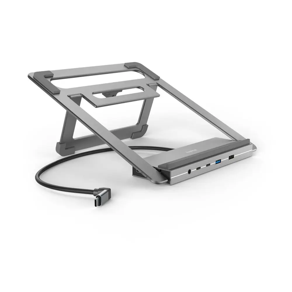 Hama USB-C dokovací stanice a stojan pro notebook Connect2Office Stand, 12 portů