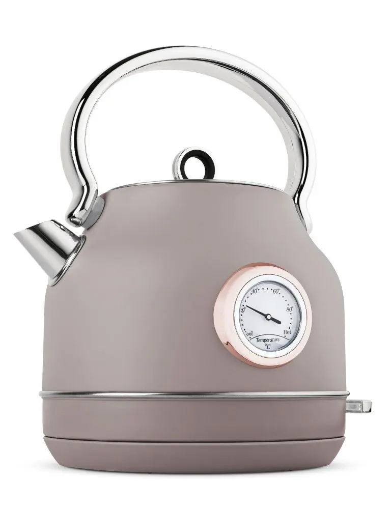 BERLINGERHAUS Rychlovarná konvice s teploměrem Taupe Collection BH-9514