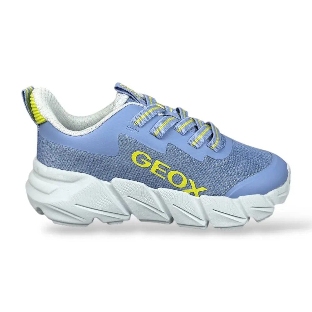 Geox Světle modré dívčí tenisky Flexyper Fast -