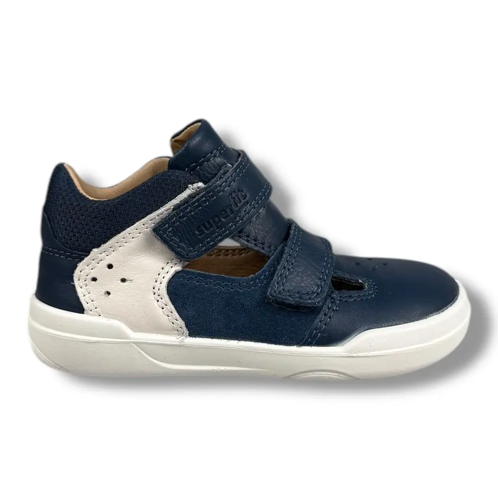 SUPERFIT Dětská letní obuv 1-000547-8000 Blau/Weiß