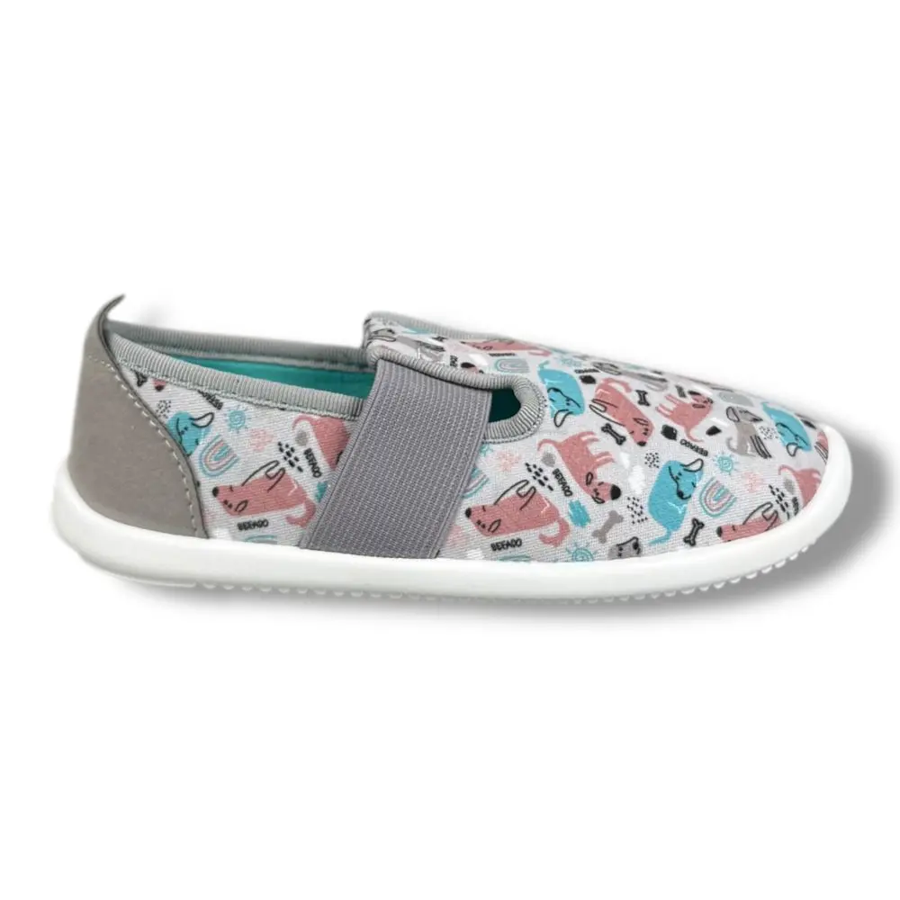 Befado Chlapecká BAREFOOT domácí obuv Softer - pejsci -