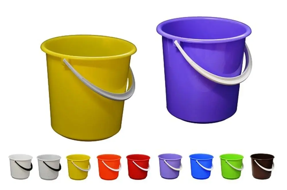 INJETON PLAST - Vědro 12l s odměrkou různé barvy
