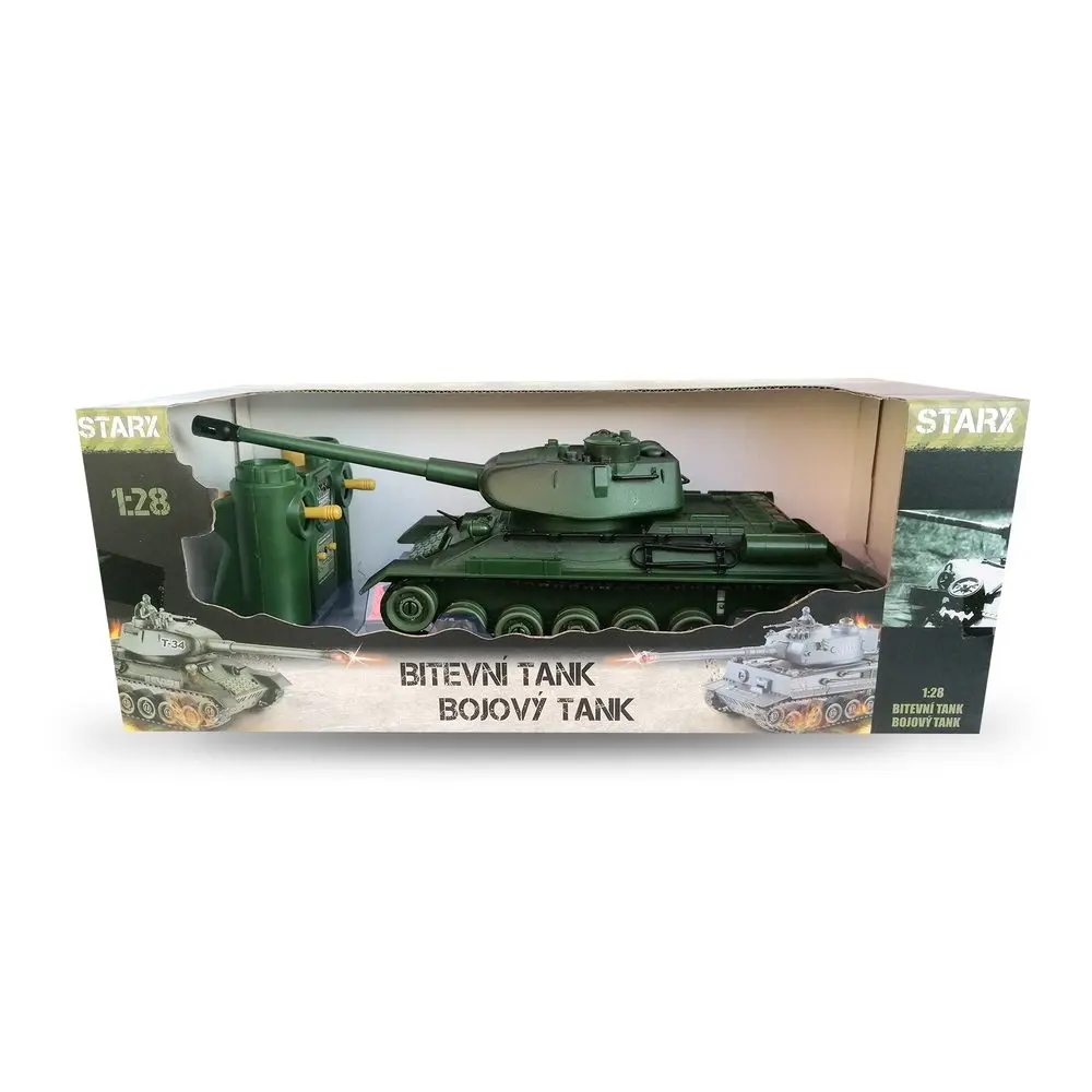 STARX Tank na dálkové ovládání - zelený