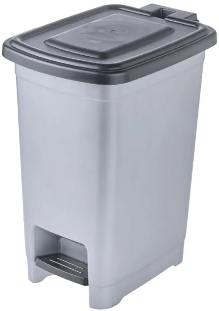 Plastový nášlapný odpadkový koš KEEEPER 25l