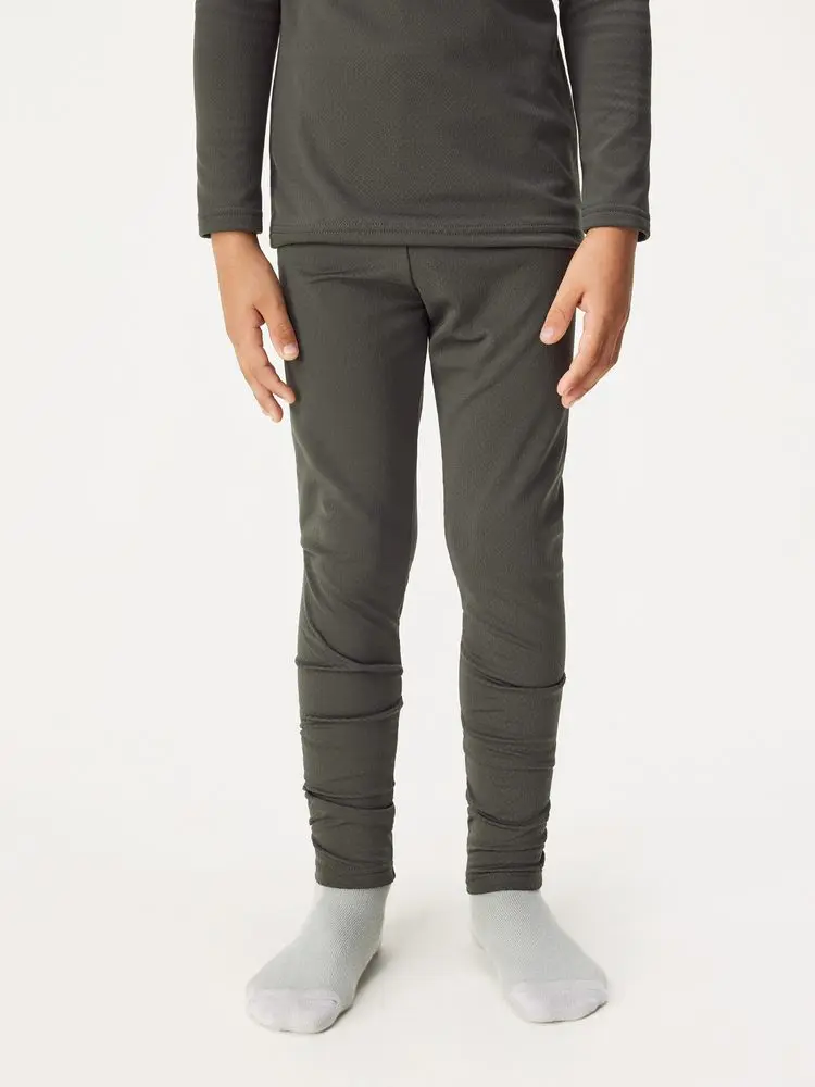 Dětské termo legíny Comfort, Khaki