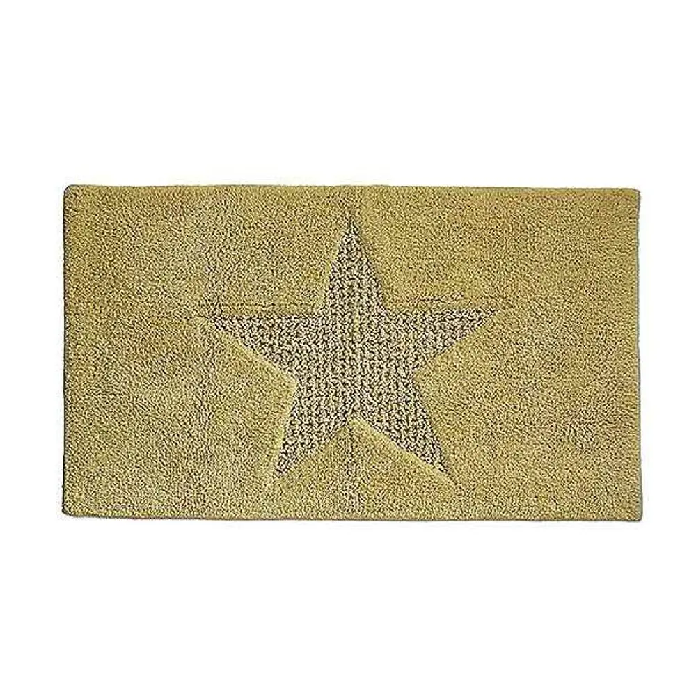 KELA Koupelnová předložka LINDANO 60x100 cm žlutá KL-21121