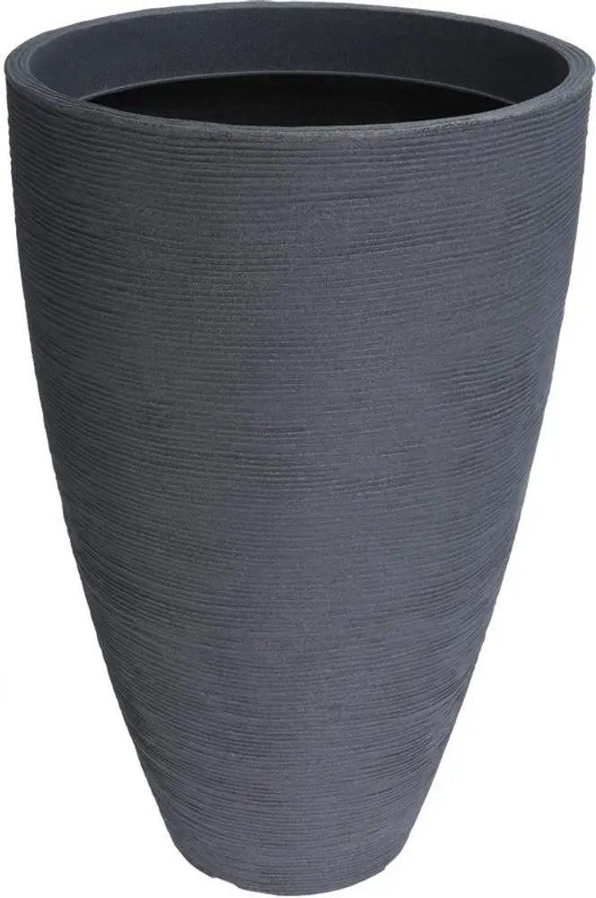 PROGARDEN Květináč žebrovaný 45 x 69 cm šedá KO-Y54192370