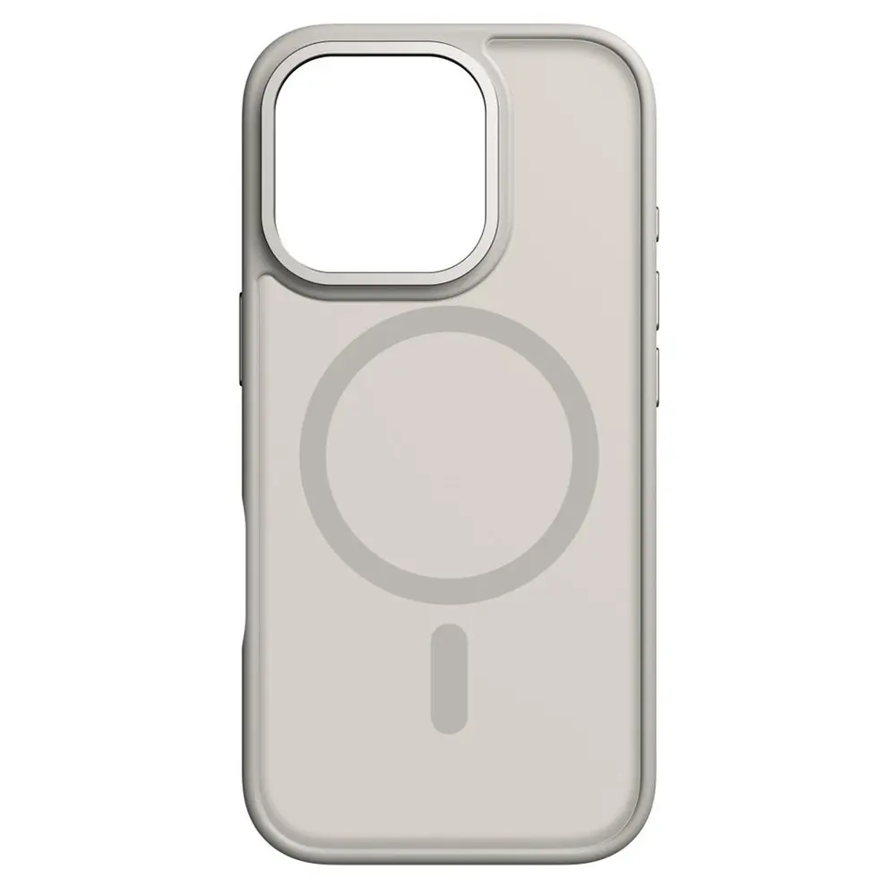 White Diamonds Hybrid Case, kryt pro Apple iPhone 16 Pro, magnetický, matný, poloprůhledný pískový