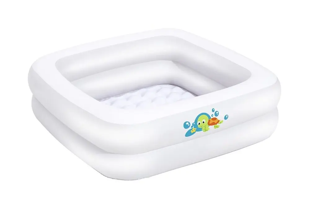 Bestway 51116 Dětský bazén čtverec bílý 86 x 86 x 25 cm
