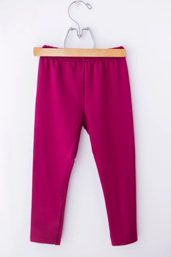 Lily GreyTermo legíny dívčí jednobarevné - purple