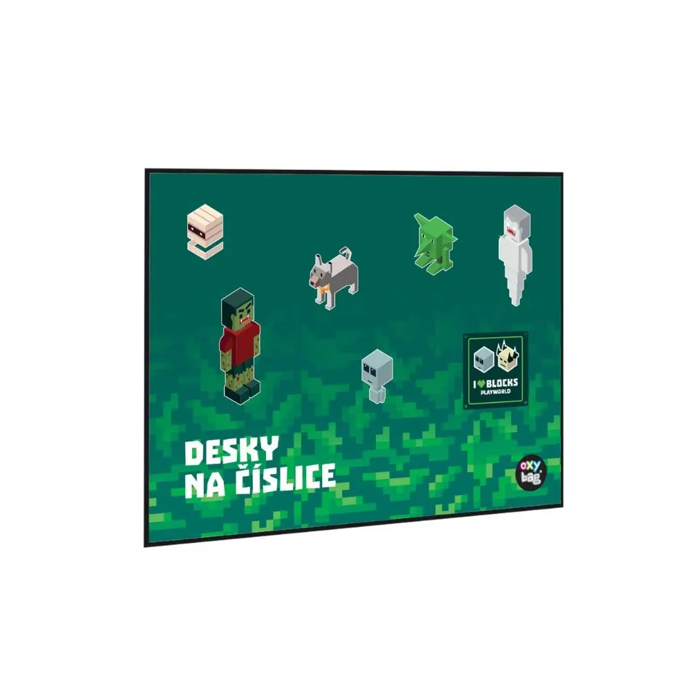 Desky na číslice Karton P+P - Playworld