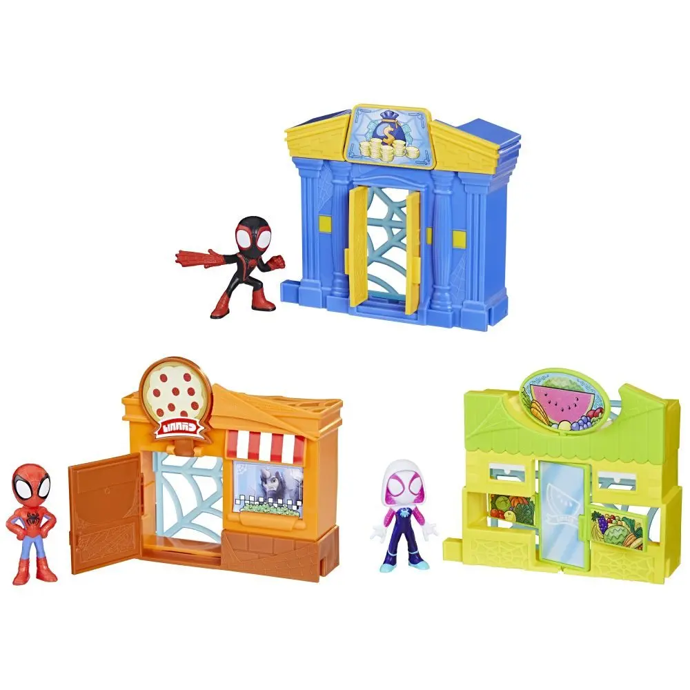 Hasbro Spidey and his Amazing friends Cityblocks, více druhů