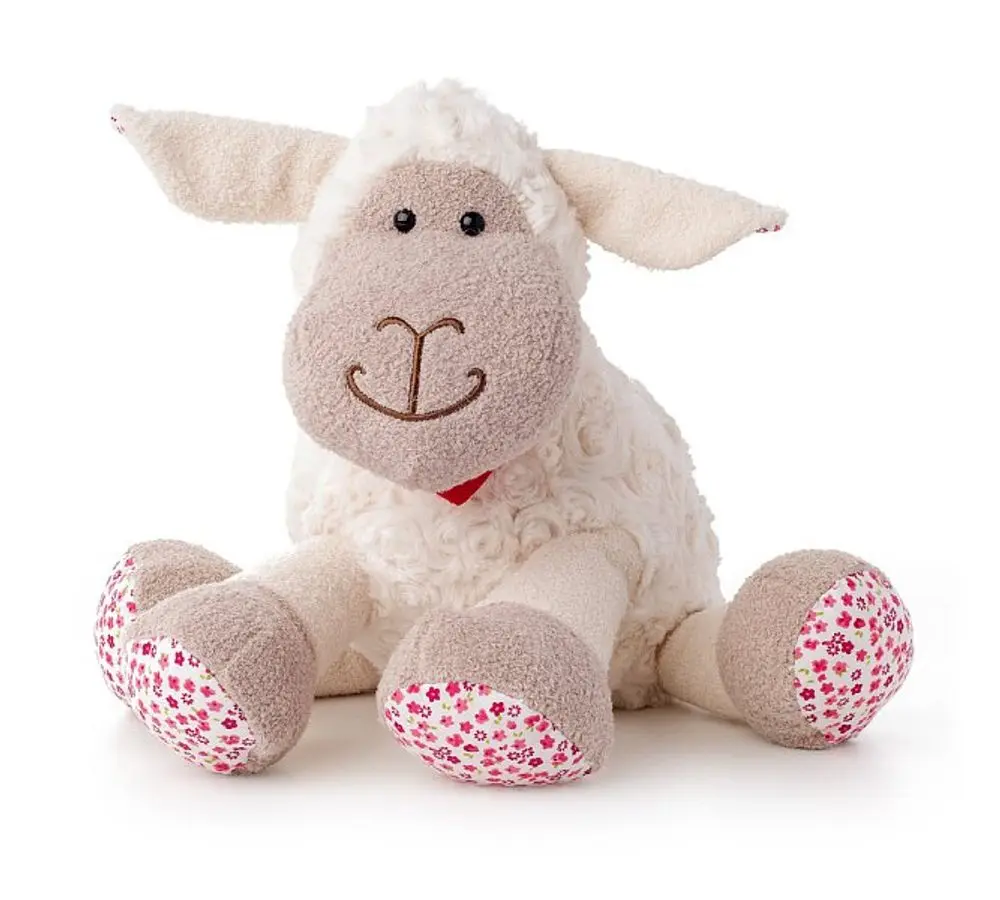 LUMPIN Ovečka Olivia kvítka 25 cm