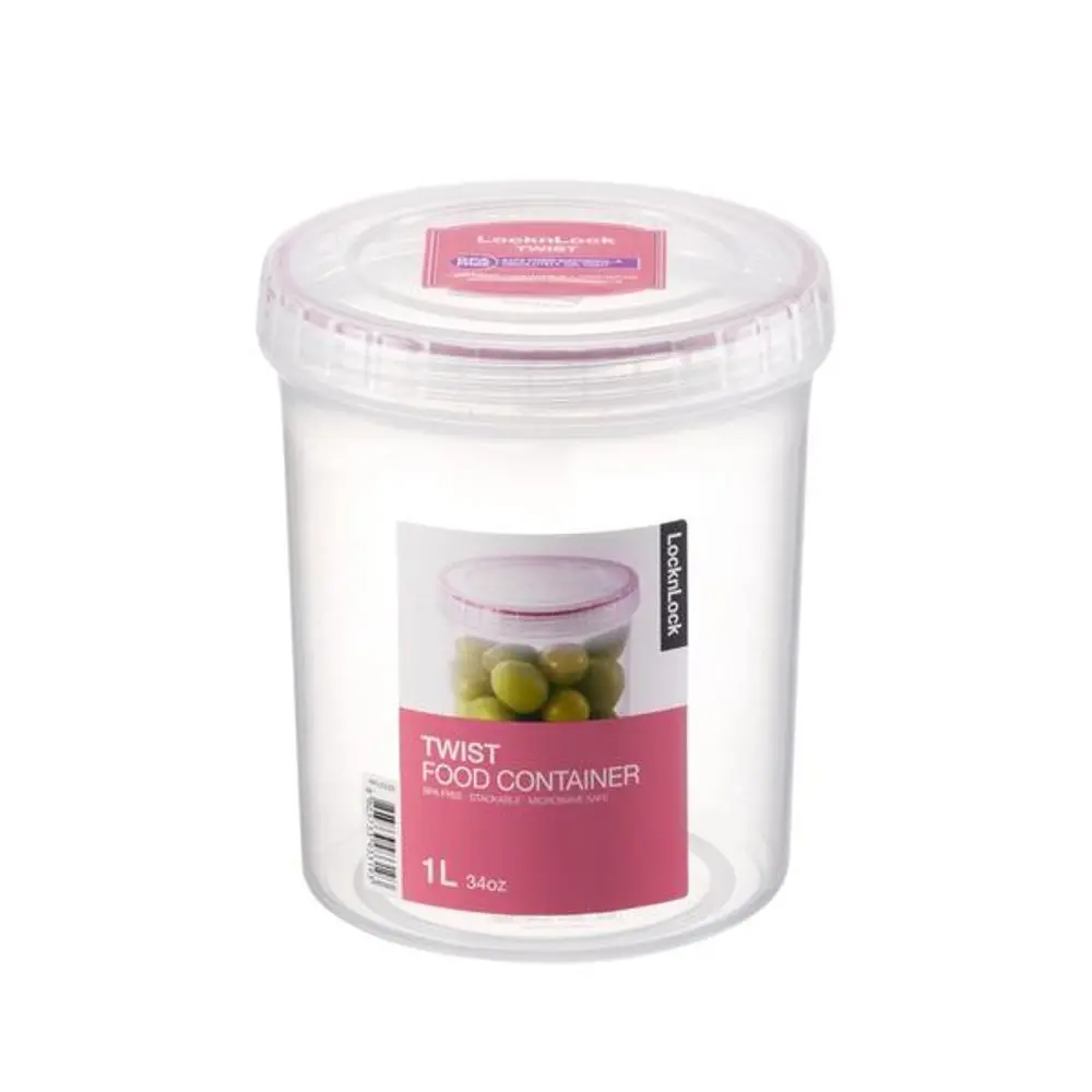 LOCKNLOCK DÓZA NA POTRAVINY L&L TWIST KULATÁ 900ml
