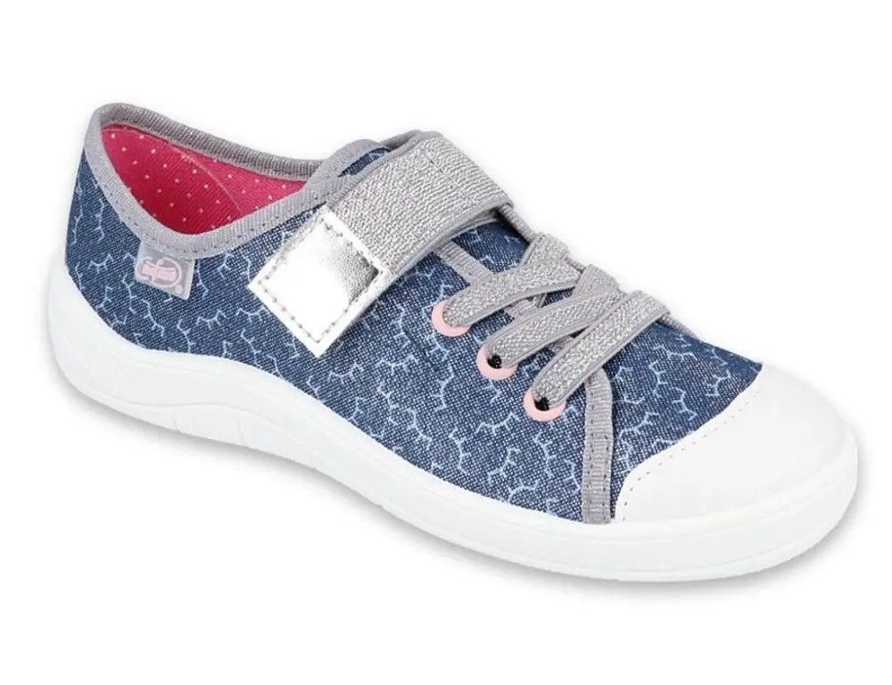 Dívčí tenisky Befado 251Y153 Jeans - 36