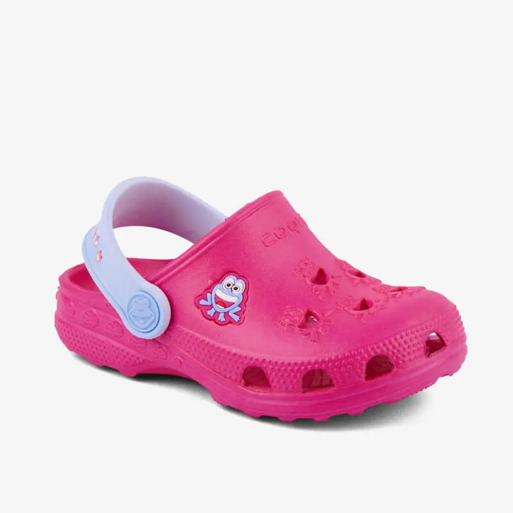 Coqui dětské sandály LITTLE FROG 8701 fuchsia/candy blue