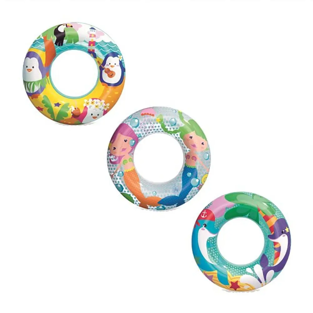 Bestway 36113 Nafukovací kruh - mořská zvířátka 51 cm