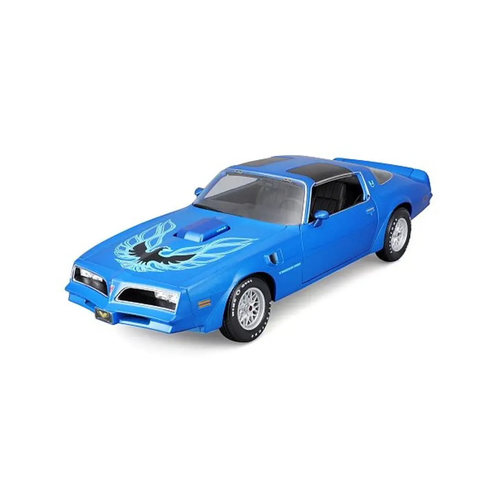 Maisto - 1978 Pontiac Firebird Trans AM, metal modrá, 1:18