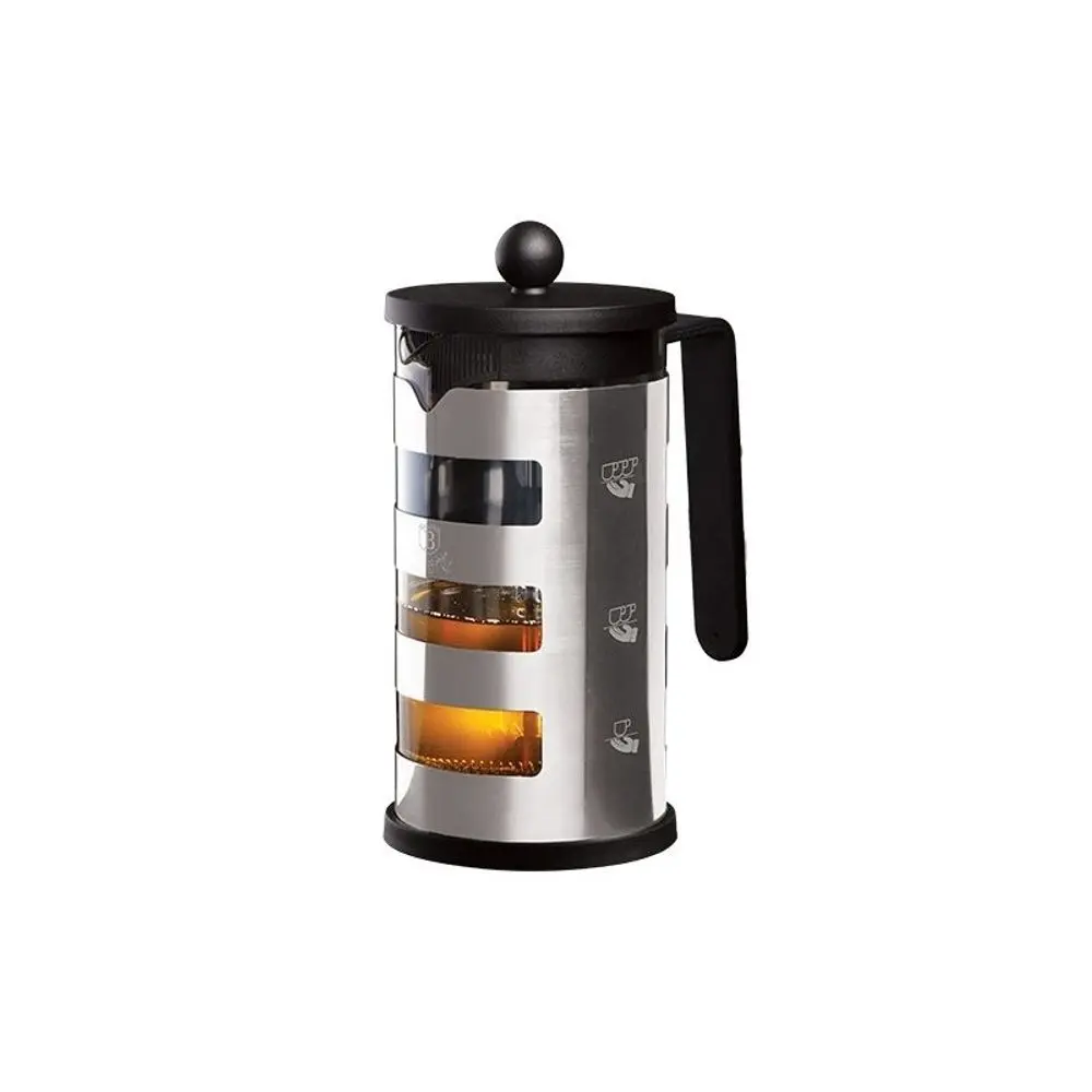 BERLINGER HAUS - Konvice na čaj a kávu 1l Black Silver BH/7806