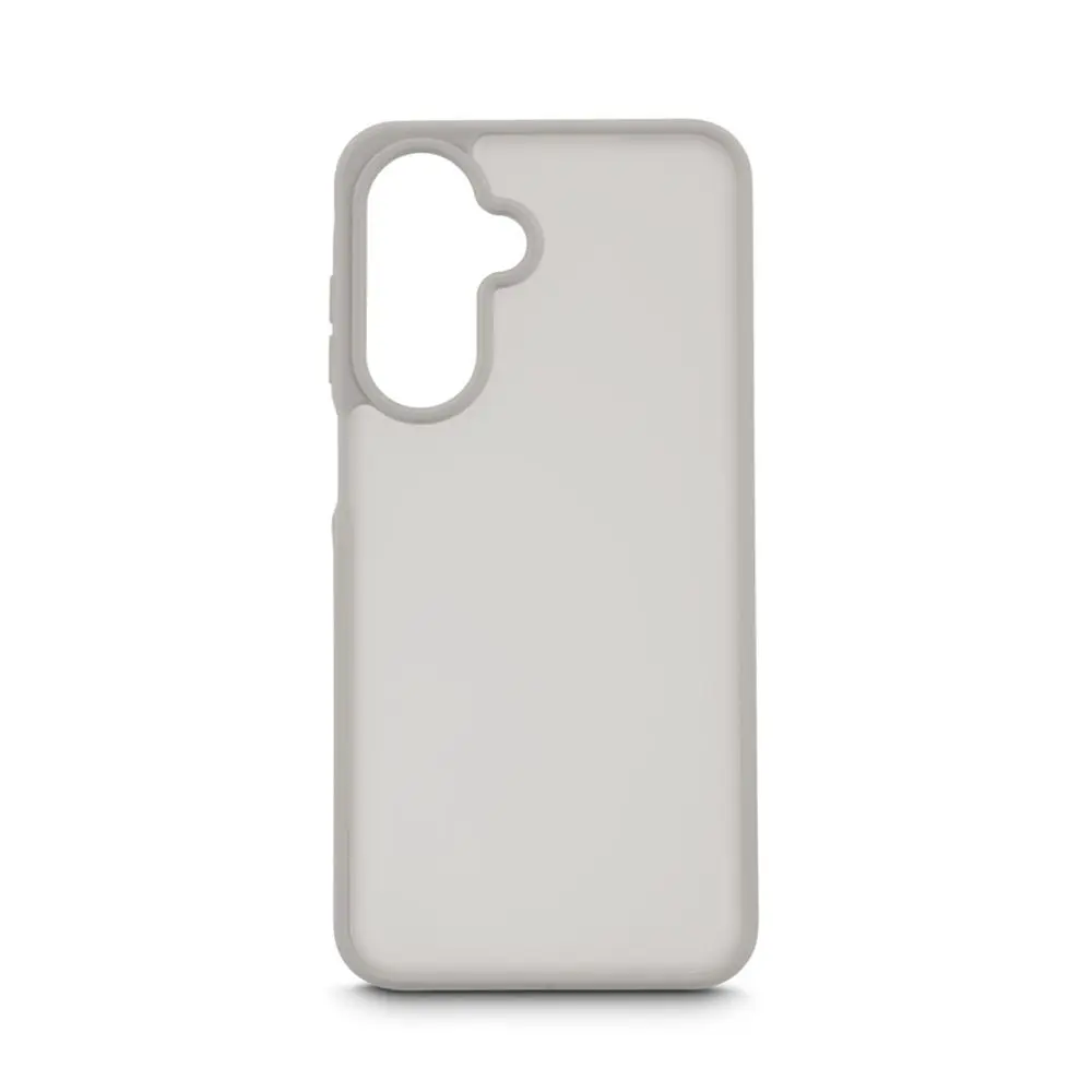 White Diamonds Hybrid Case, kryt pro Samsung Galaxy A17/A17 5G, matný, poloprůhledný šedý