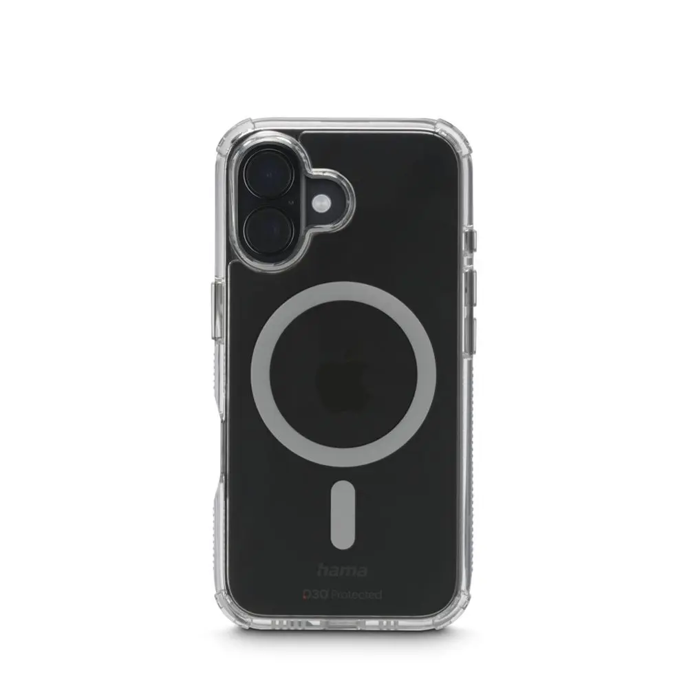Hama Extreme Protect, kryt pro Apple iPhone 17, magnetický, D3O®, nežloutne, průhledný
