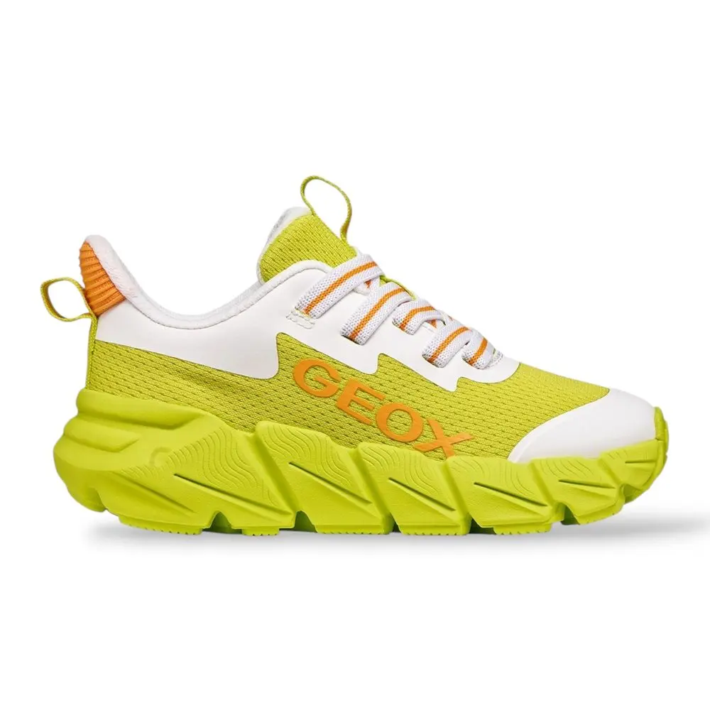 Geox Zelené chlapecké tenisky Flexyper Fast -