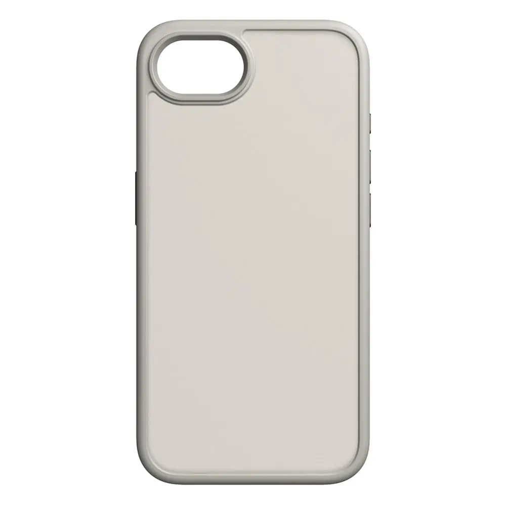 Black Rock Hybrid Case, kryt pro Apple iPhone 16e/17e, matný, poloprůhledný pískový