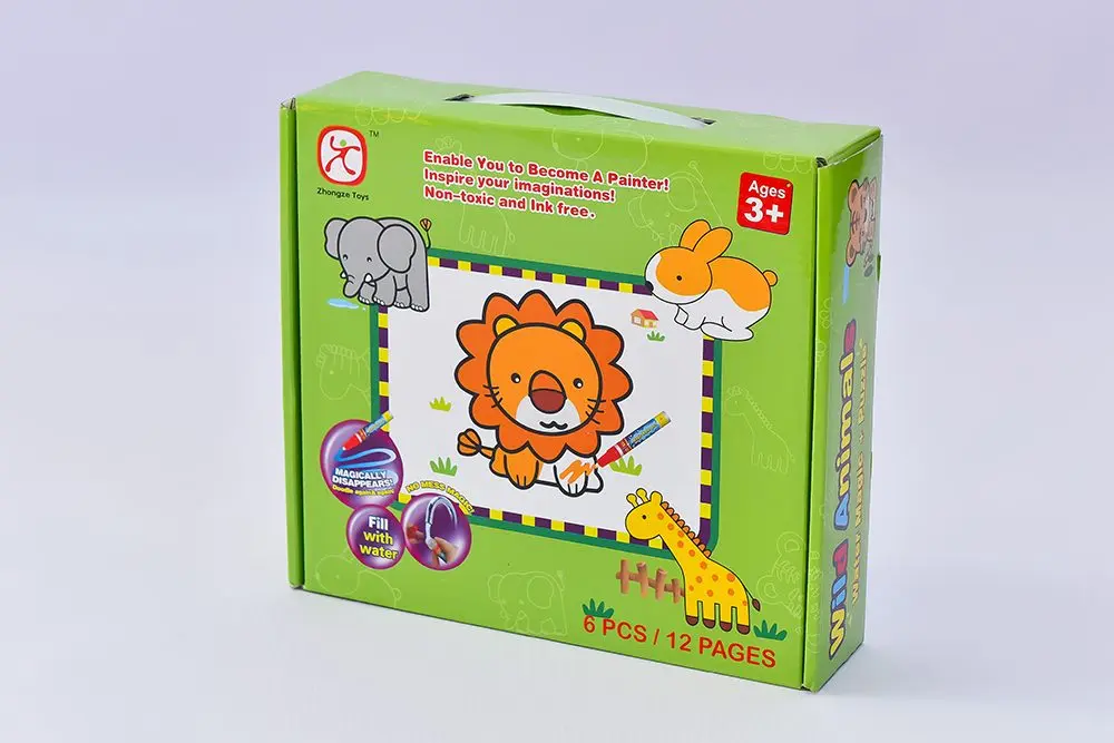 Mac Toys Vybarvovací puzzle zvířata