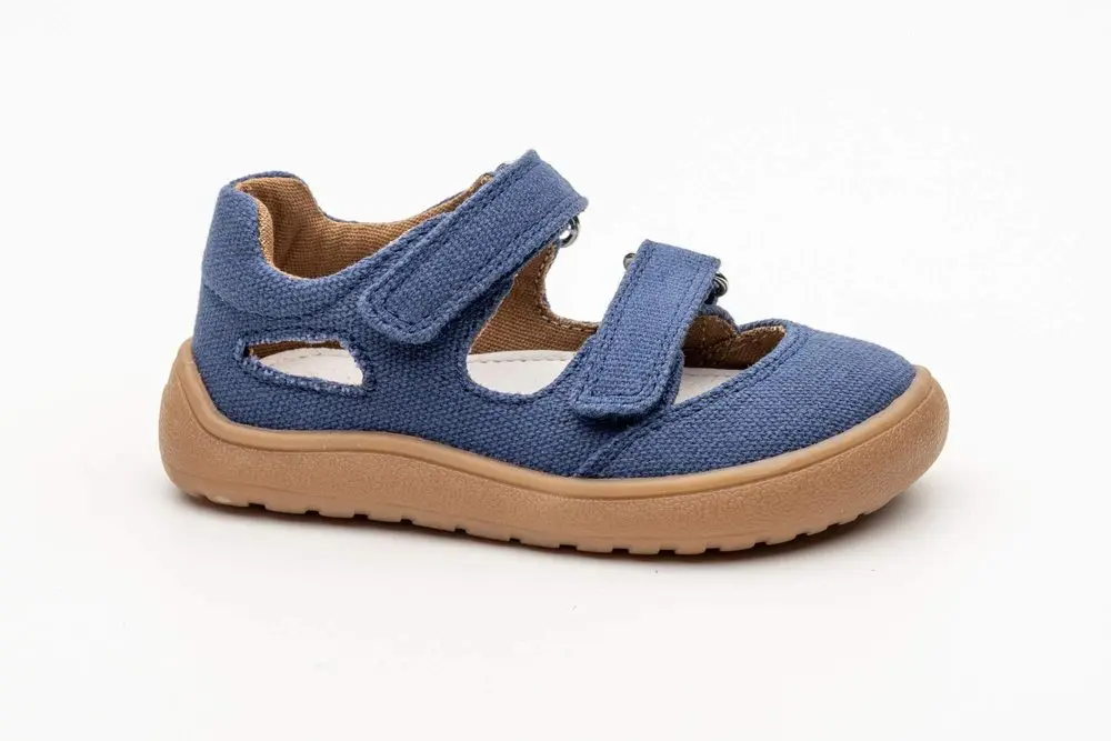 Dětská BAREFOOT letní obuv Protetika - denim -
