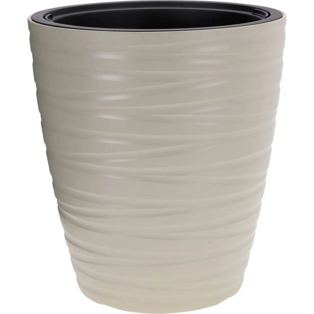 PROGARDEN Květináč plastový 47,5 x 52,3 cm šedá KO-Y89300900