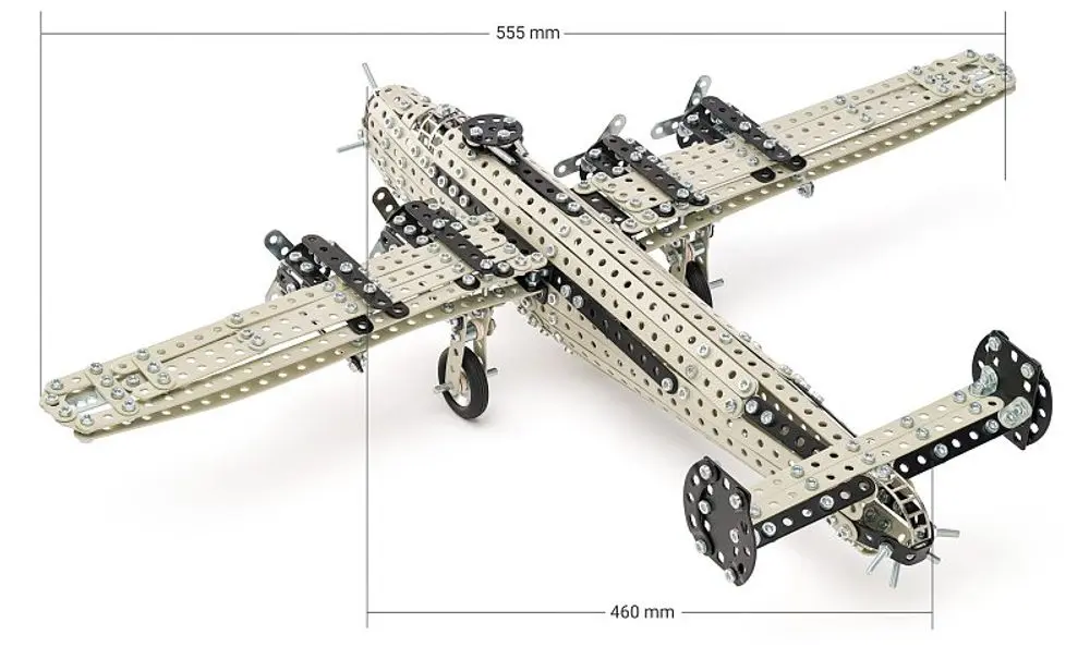 Merkur - Bombardér B-24 Liberator, 902 dílků
