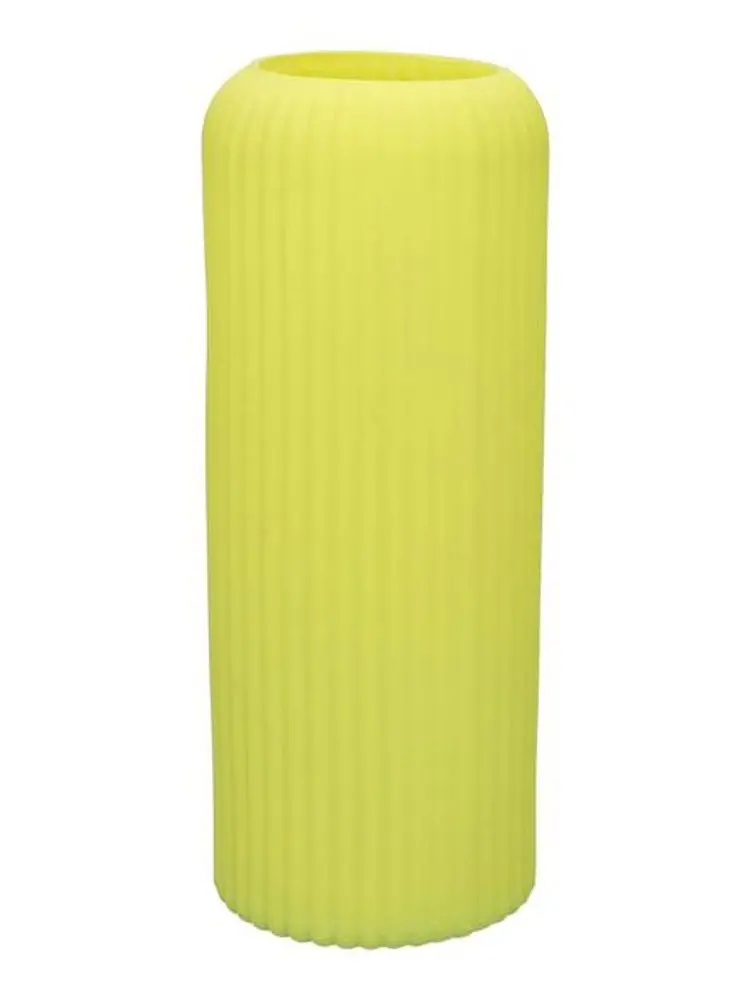 DUIF Skleněná váza NORA 25cm žlutá