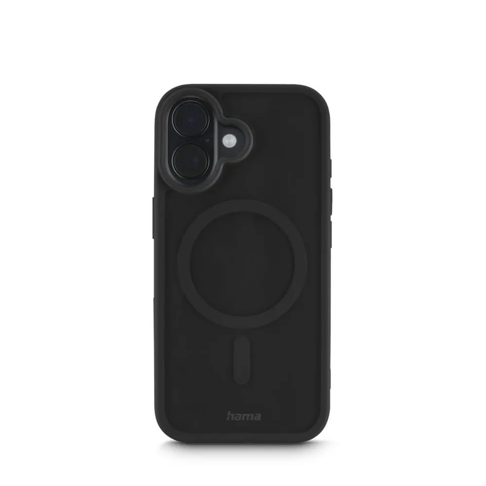 Hama Frame Protect, kryt pro Apple iPhone 17, magnetický, průhledný/černý