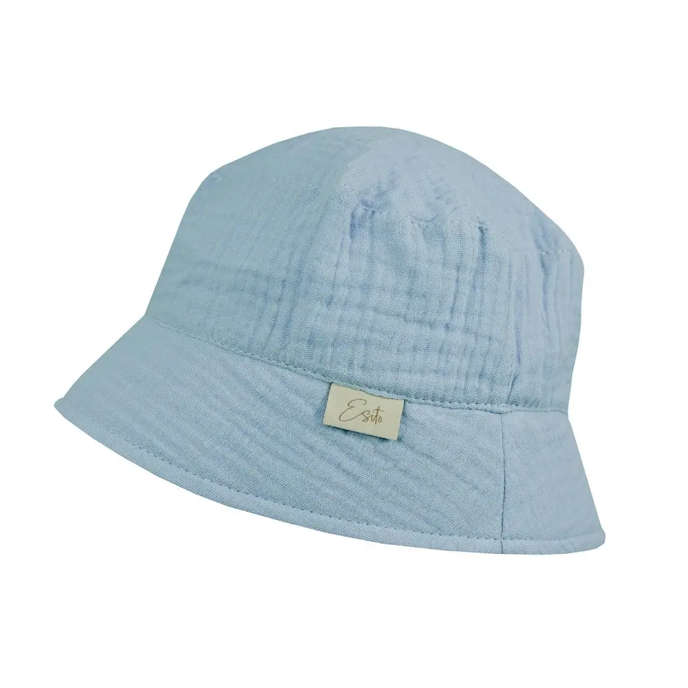 ESITO Dětský klobouk mušelín Blue - modrá -