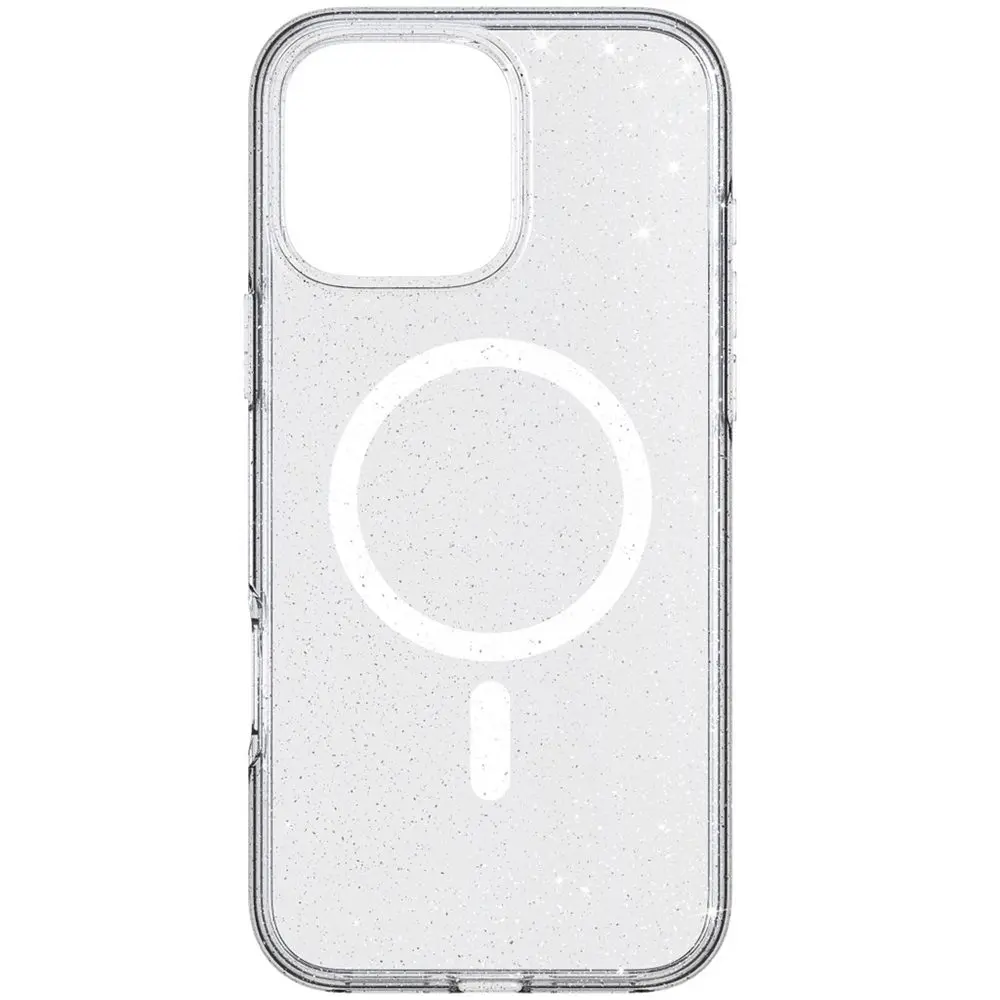 White Diamonds Mag Glitter, kryt pro Apple iPhone 16 Pro Max, magnetický, průhledný s třpytkami