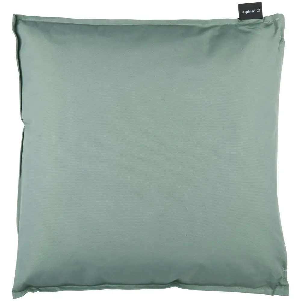 ALPINA Elektrický vyhřívaný polštář USB 40 x 40 x 14 cm světle zelená ED-244059