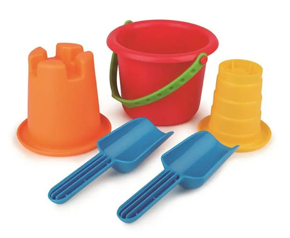 Hape Hračky na písek - Kbelík 5v1