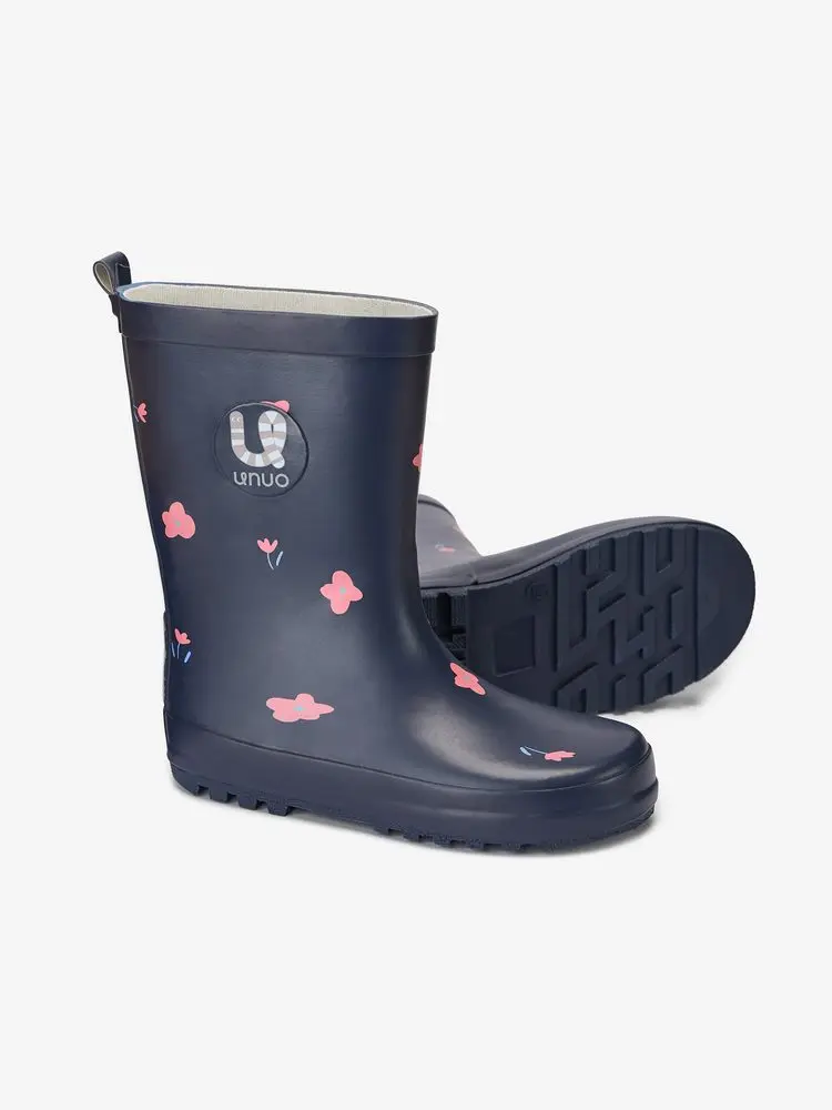 Dětské barefoot holínky, Květiny