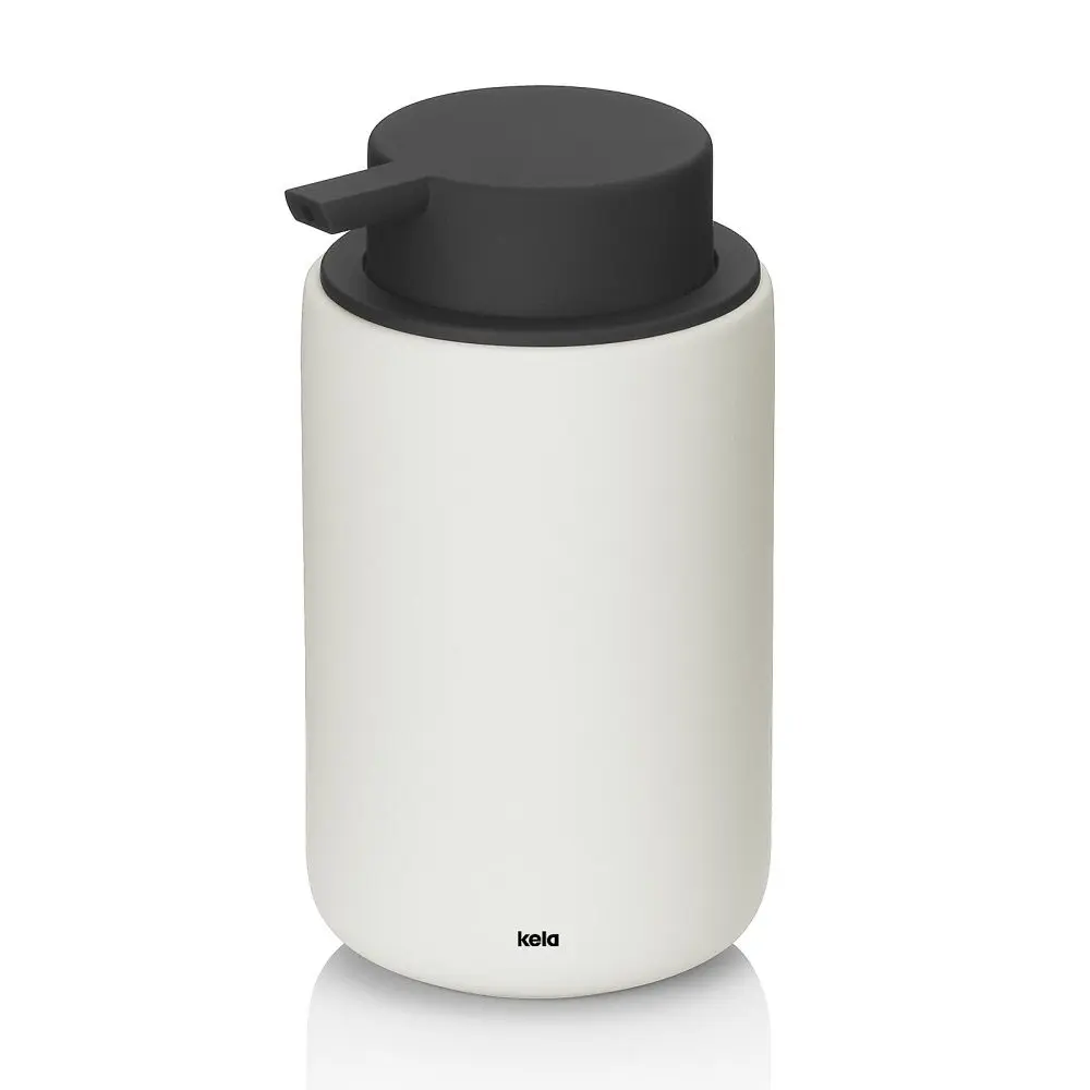 KELA Dávkovač mýdla Sana keramický 300 ml bílá KL-24530