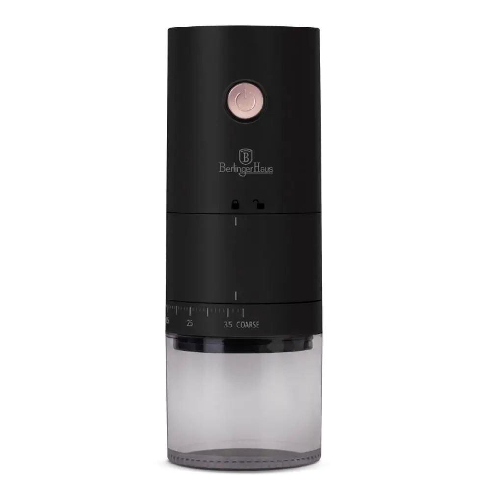 BERLINGERHAUS Mlýnek na kávu dobíjecí Black Rose Collection BH-9800