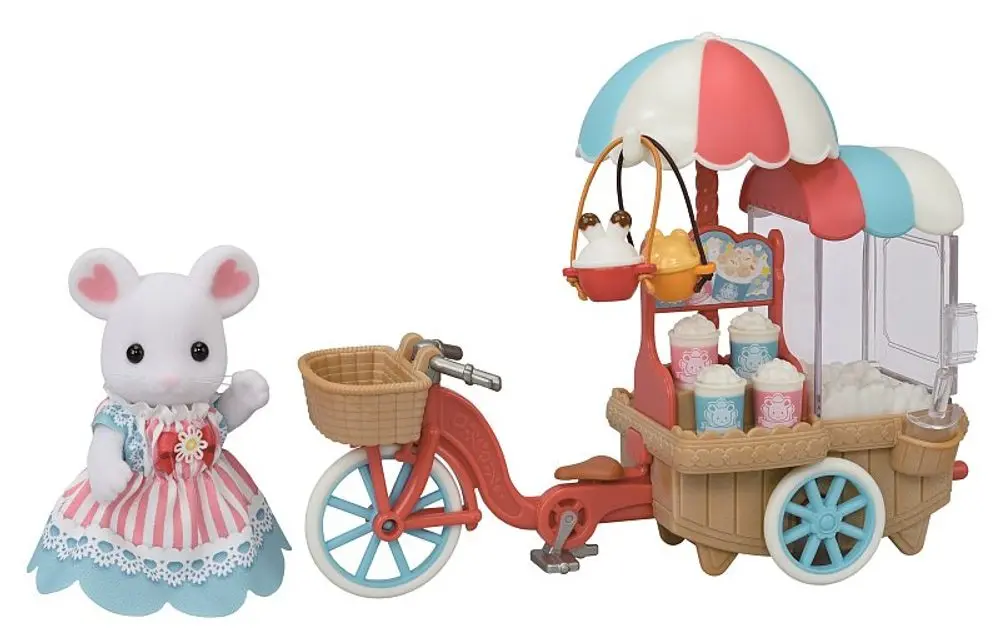 Sylvanian families 5834 pojízdný stánek s popcornem