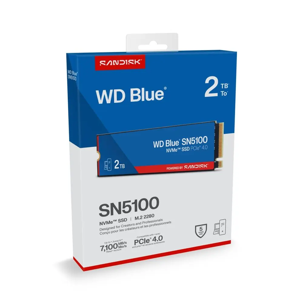 WD Blue SN5100 NVMe SSD, 2 TB