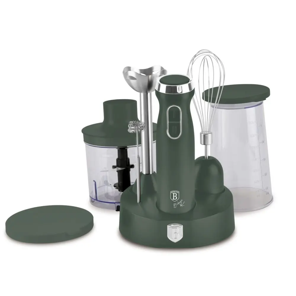 BERLINGERHAUS Mixér tyčový s příslušenstvím ks Matte Green Collection LP-BH-264