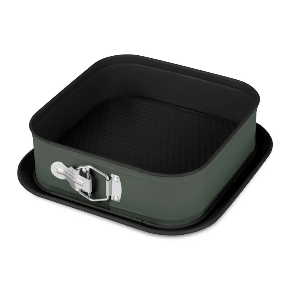 BERLINGERHAUS Forma na dort hranatá s titanovým povrchem 28 x 28 cm Matte Green Collection BH-8668